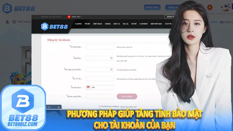 Phương pháp giúp tăng tính bảo mật cho tài khoản của bạn 