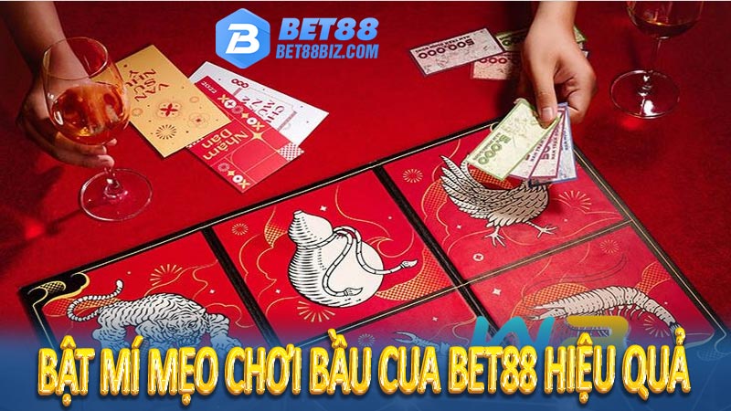 Bật mí mẹo chơi bầu cua BET88 hiệu quả